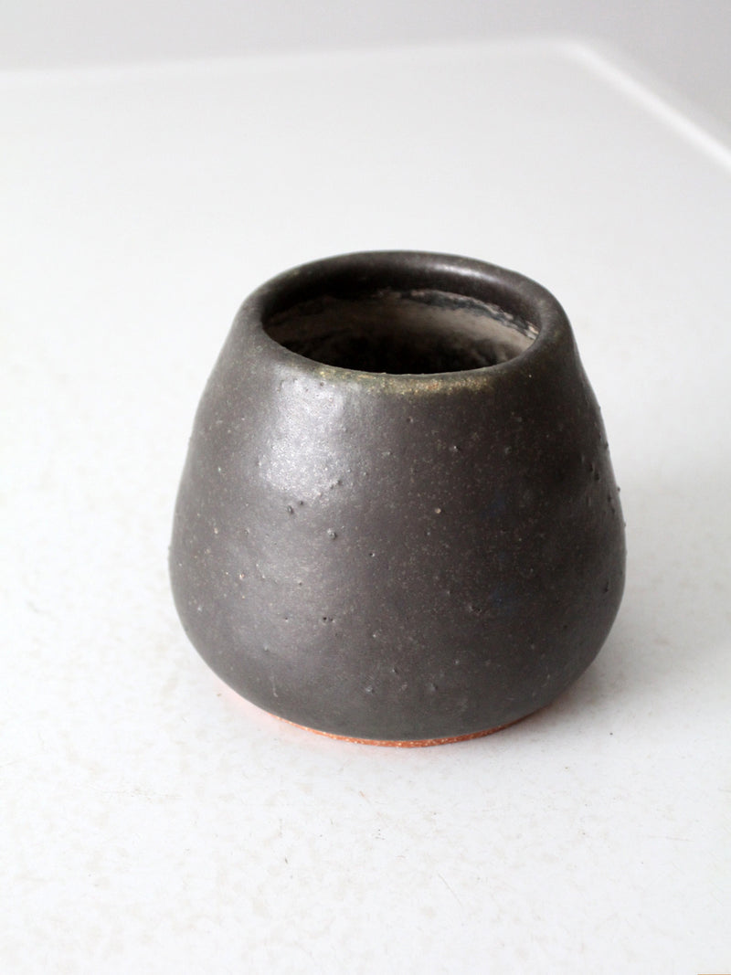 vintage studio pottery vase