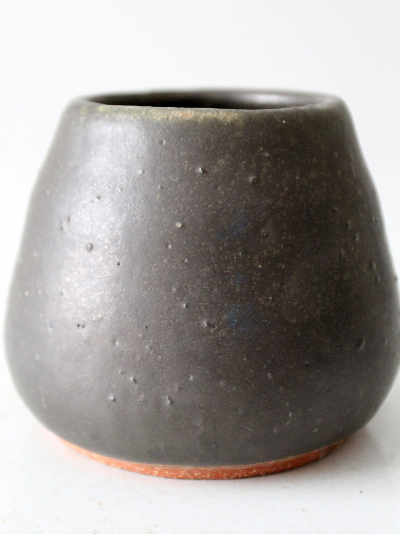 vintage studio pottery vase