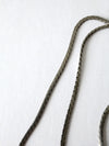 vintage white stone pendant necklace