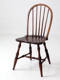 mid-century Windsor style spindle back chair