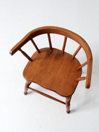 vintage child's Windsor chair