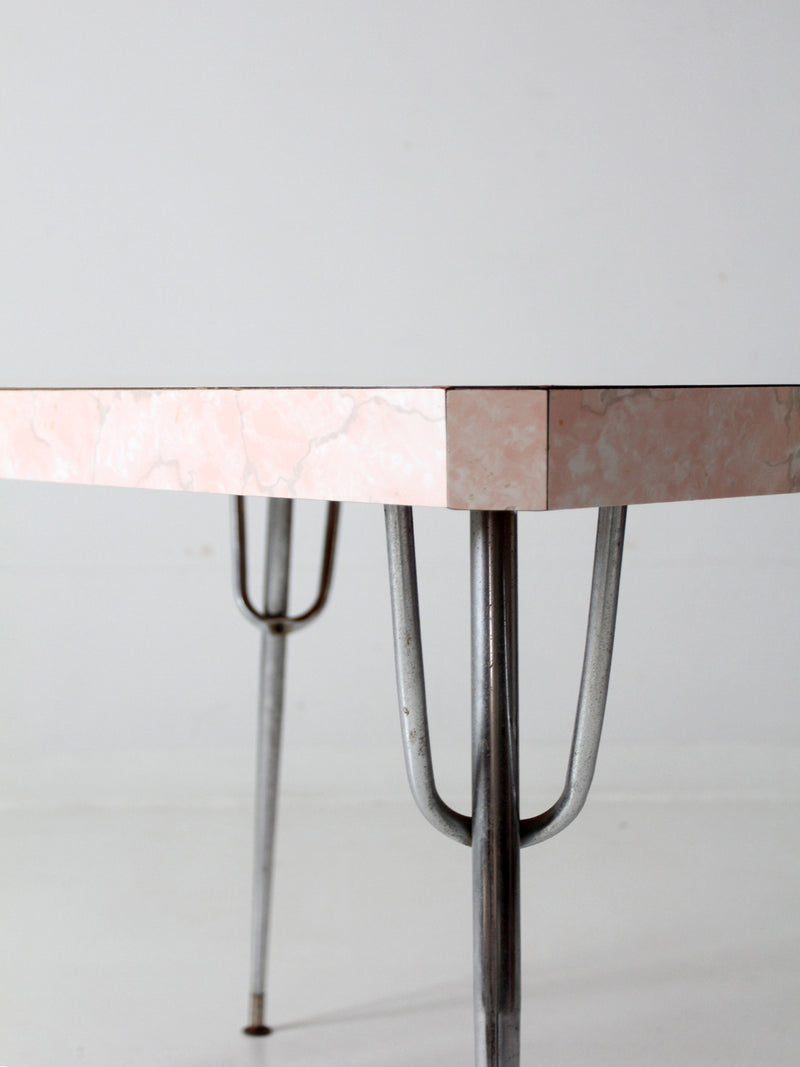 mid-century formica dining table