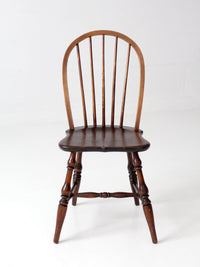 mid-century Windsor style spindle back chair