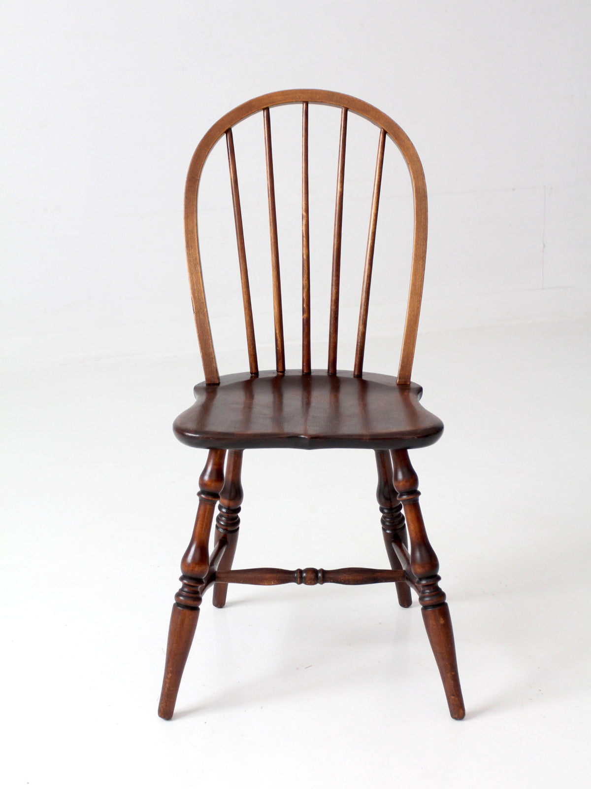 mid-century Windsor style spindle back chair
