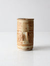 vintage studio pottery mug