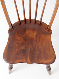 mid-century Windsor style spindle back chair