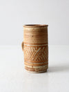 vintage studio pottery mug