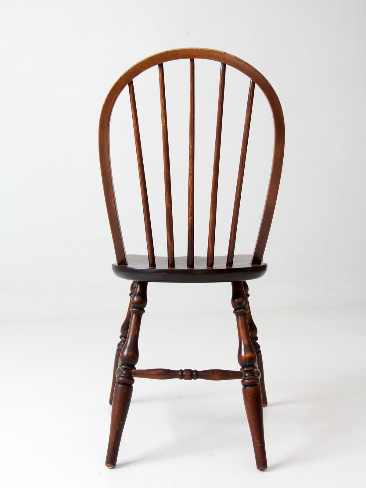 mid-century Windsor style spindle back chair