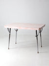 mid-century formica dining table