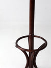 antique bentwood hall tree coat rack