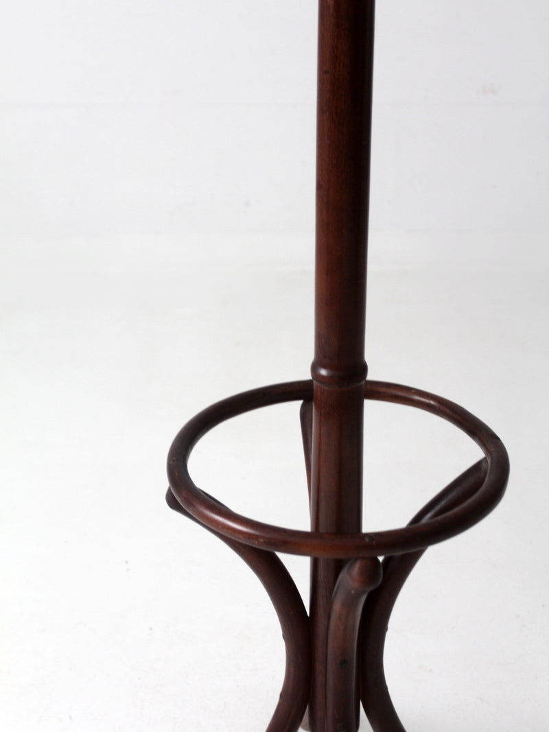 antique bentwood hall tree coat rack