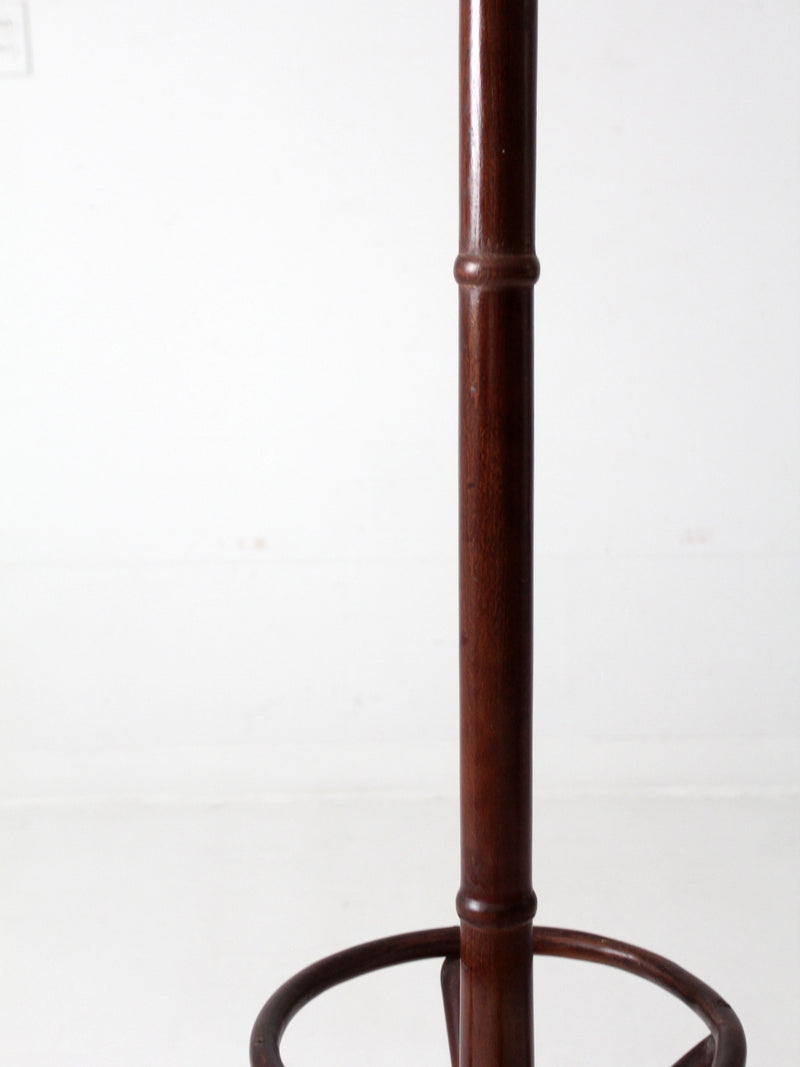 antique bentwood hall tree coat rack