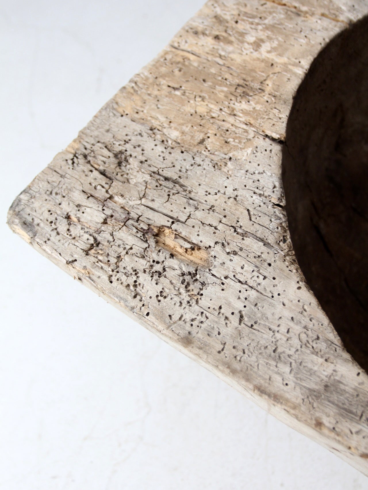 monumental 19th century American dough bowl