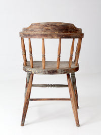 antique painted captain's chair