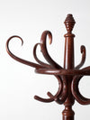 antique bentwood hall tree coat rack