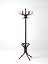 antique bentwood hall tree coat rack