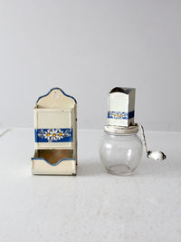 vintage enamel kitchen set by Kitchen Beautilities circa 1930s - 1940s