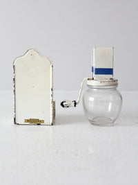 vintage enamel kitchen set by Kitchen Beautilities circa 1930s - 1940s