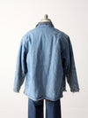 vintage distressed denim chore coat