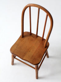 vintage early American child's chair
