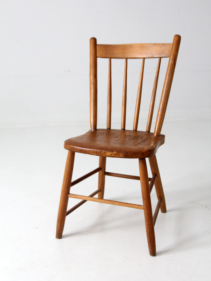 antique primitive chair