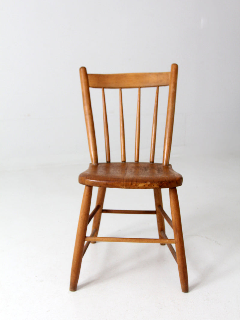 antique primitive chair