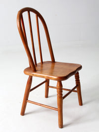 vintage early American child's chair