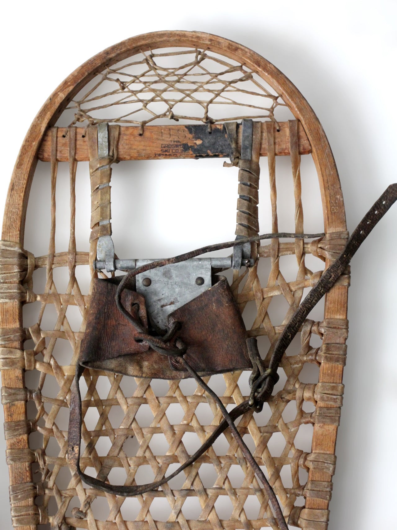 WWII U.S. military snowshoes by The Groswold Ski Co. 1945