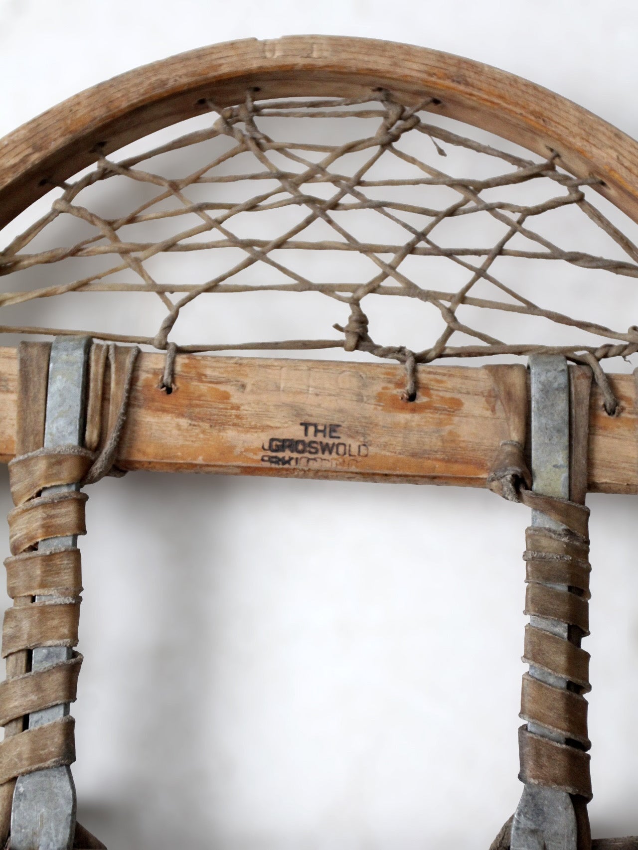 WWII U.S. military snowshoes by The Groswold Ski Co. 1945