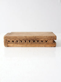 antique cigar mold