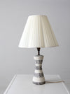 mcm ceramic table lamp