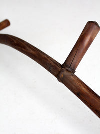 antique hay scythe