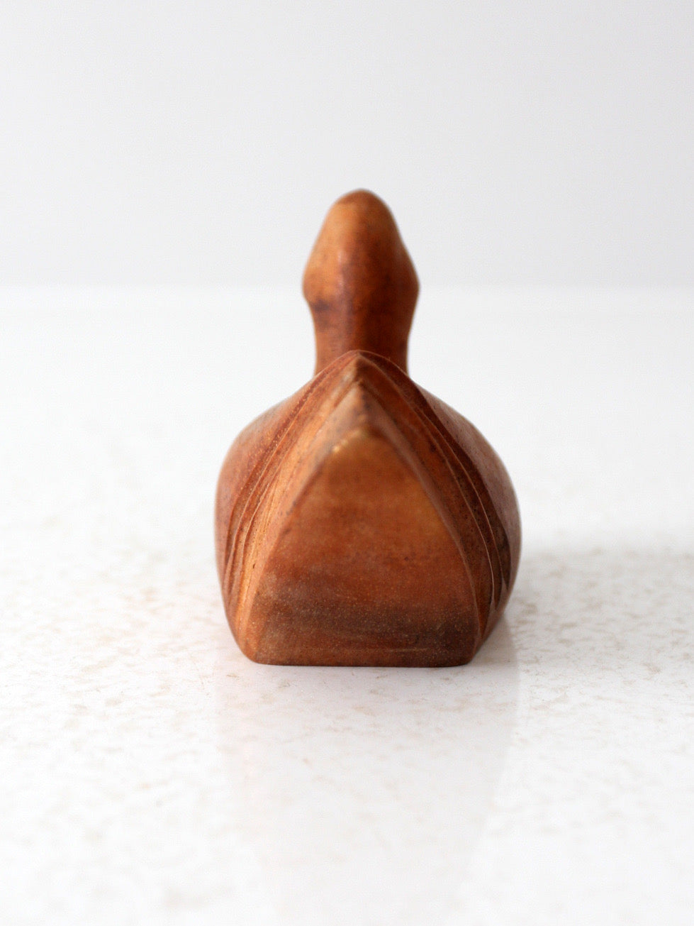 vintage hand-carved wood duck