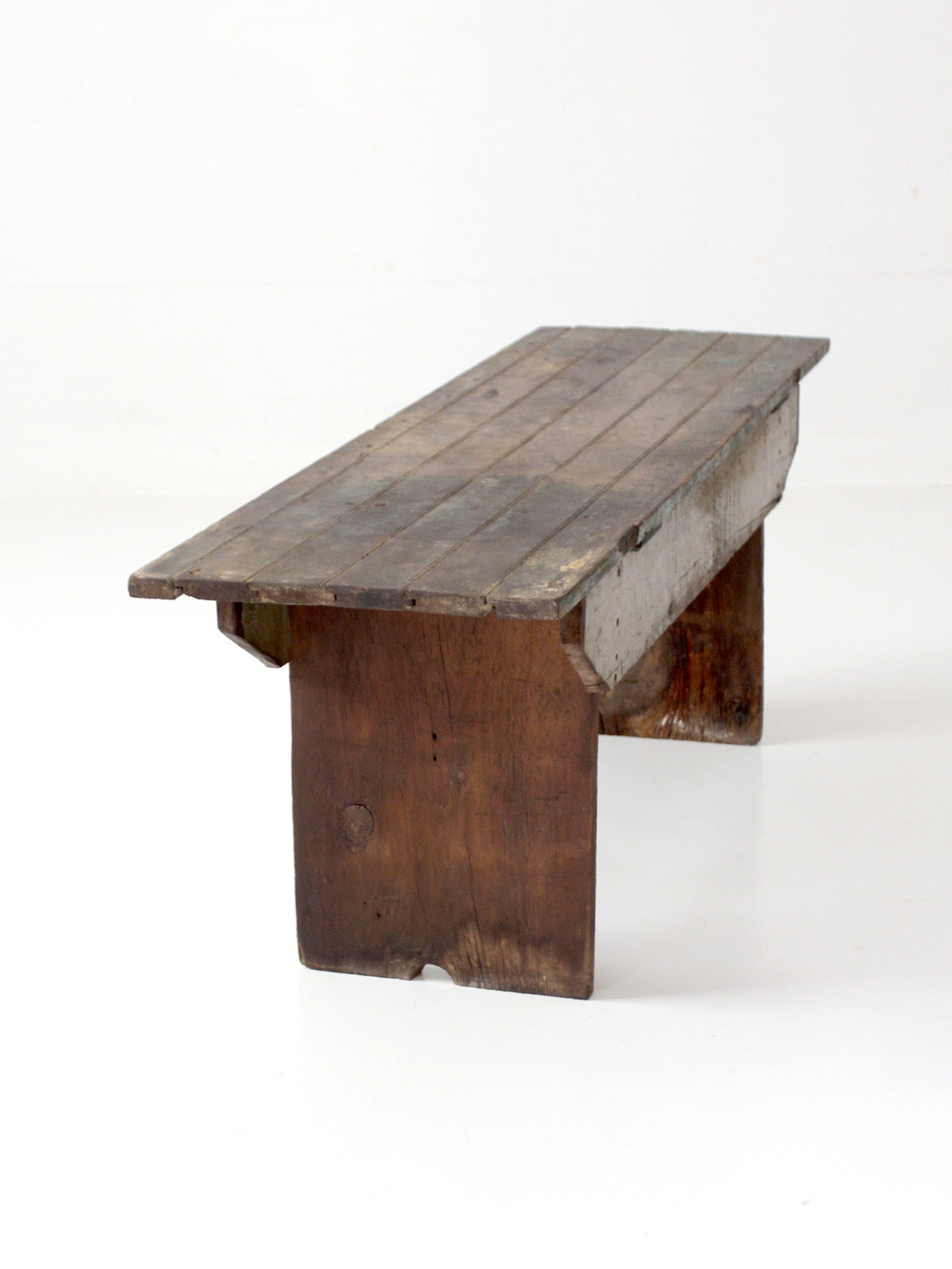 antique primitive farmhouse bench