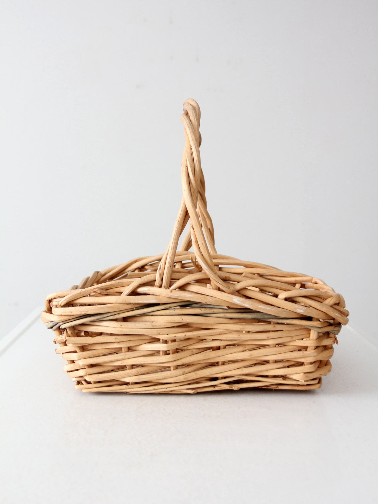 vintage gathering basket