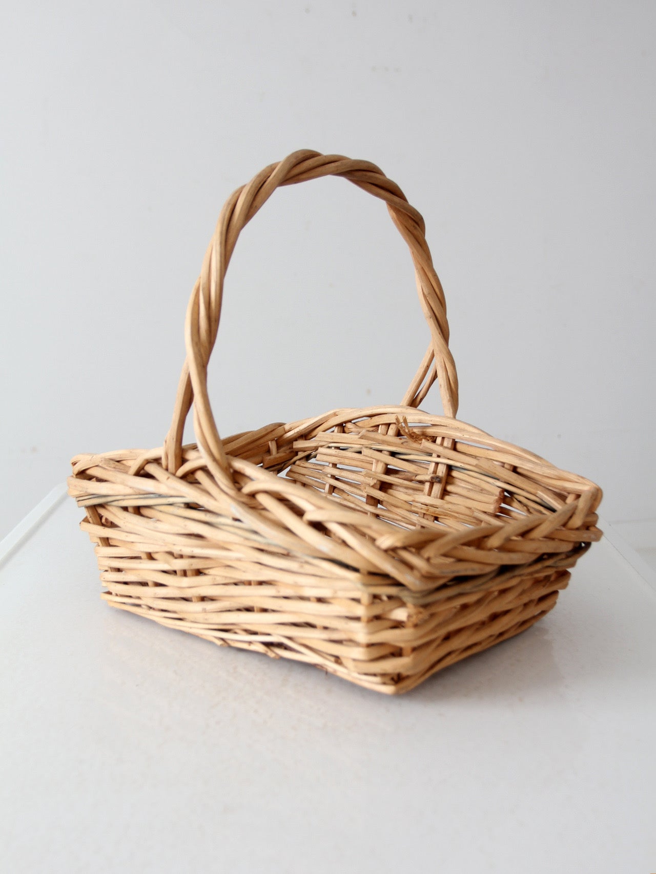 vintage gathering basket