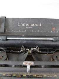 antique Underwood Standard typewriter
