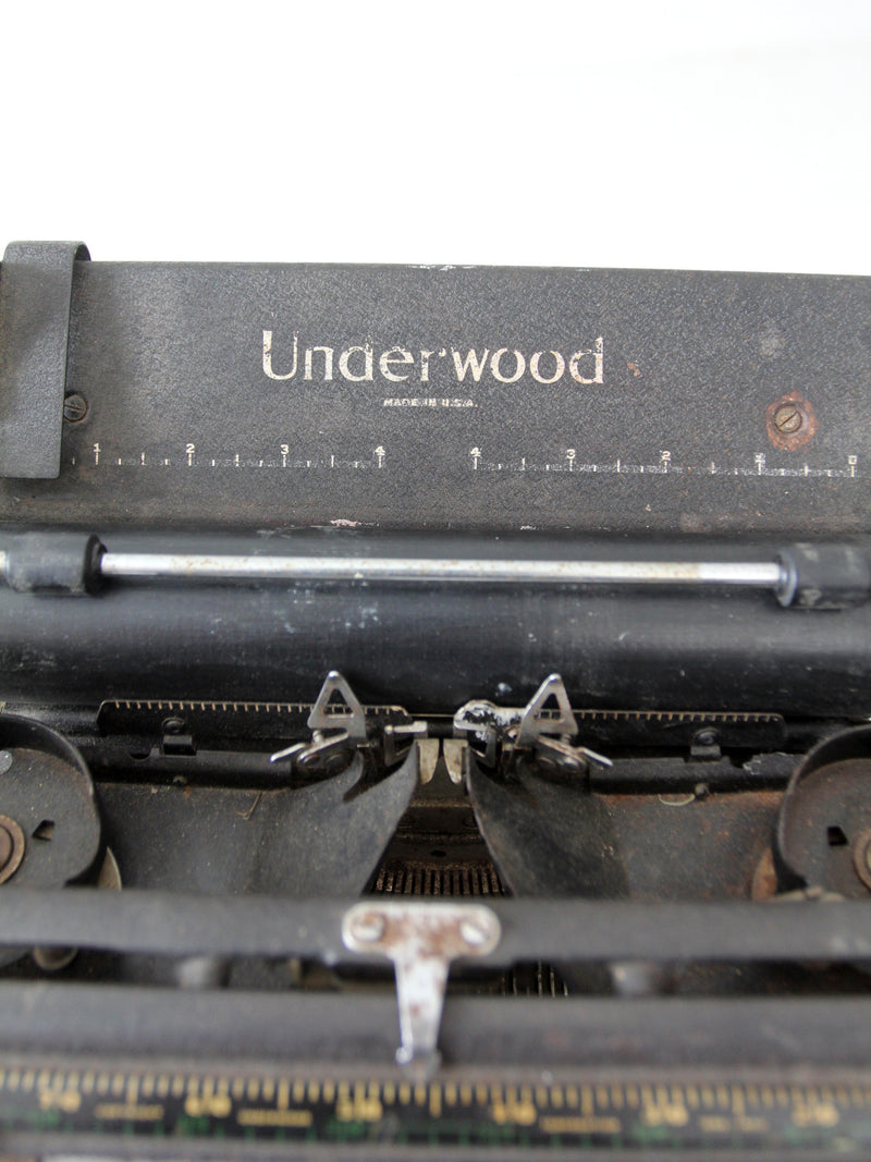 antique Underwood Standard typewriter