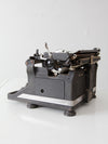antique Underwood Standard typewriter