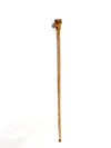 vintage hand carved moose walking stick