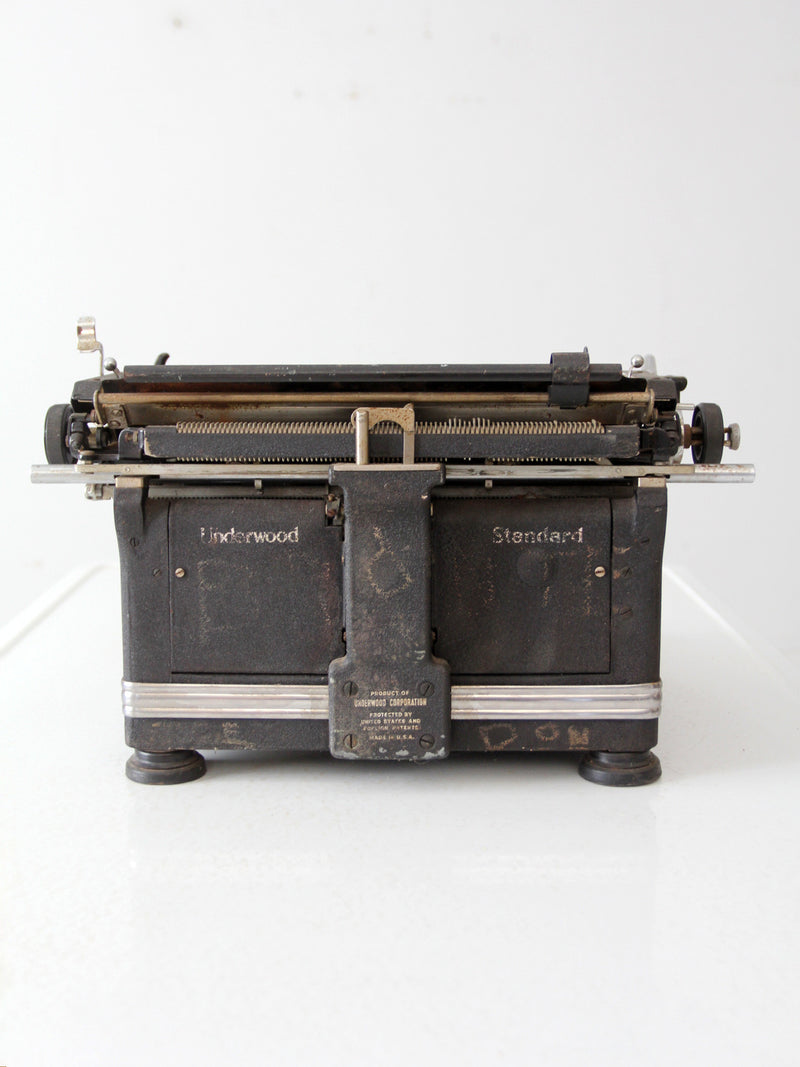 antique Underwood Standard typewriter
