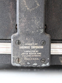 antique Underwood Standard typewriter