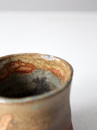 vintage studio pottery mug