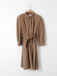 vintage 70s Oscar de la Renta overcoat