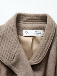 vintage 70s Oscar de la Renta overcoat