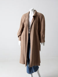 vintage 70s Oscar de la Renta overcoat