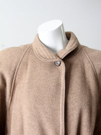 vintage 70s Oscar de la Renta overcoat