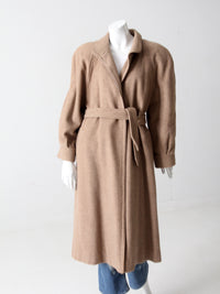 vintage 70s Oscar de la Renta overcoat