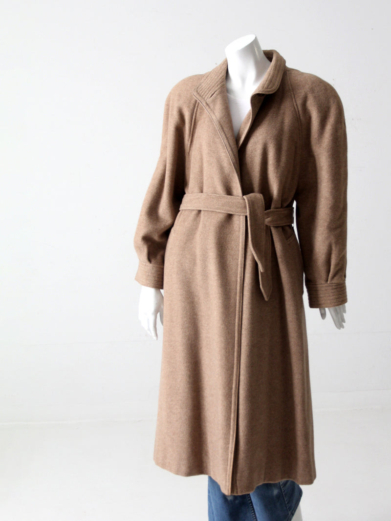 vintage 70s Oscar de la Renta overcoat