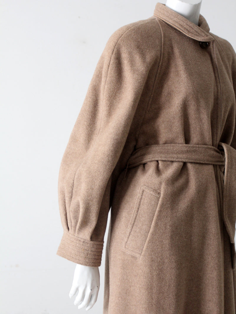 vintage 70s Oscar de la Renta overcoat